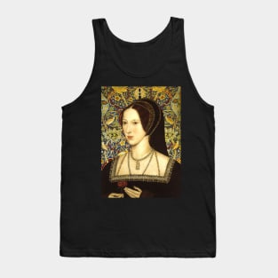 Queen Anne Boleyn Collage Portrait Tank Top